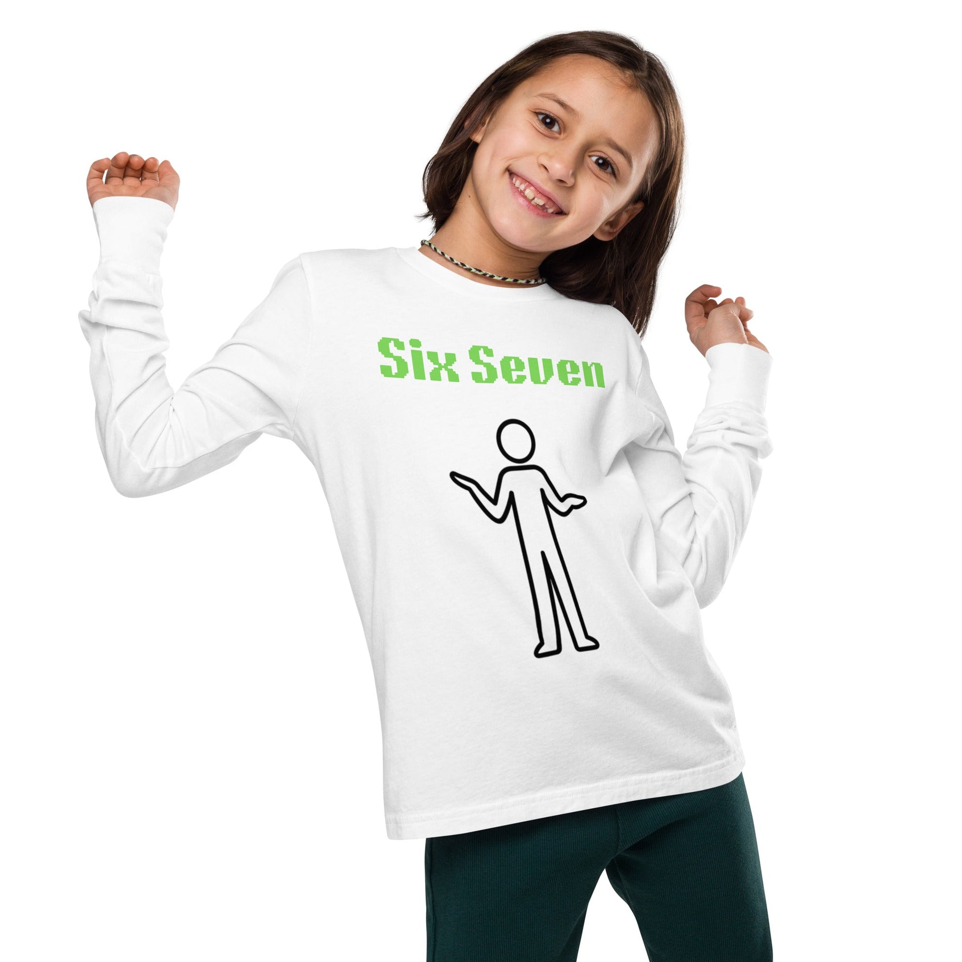 Six Seven - Youth Long Sleeve T-Shirt - Studio ZD - 