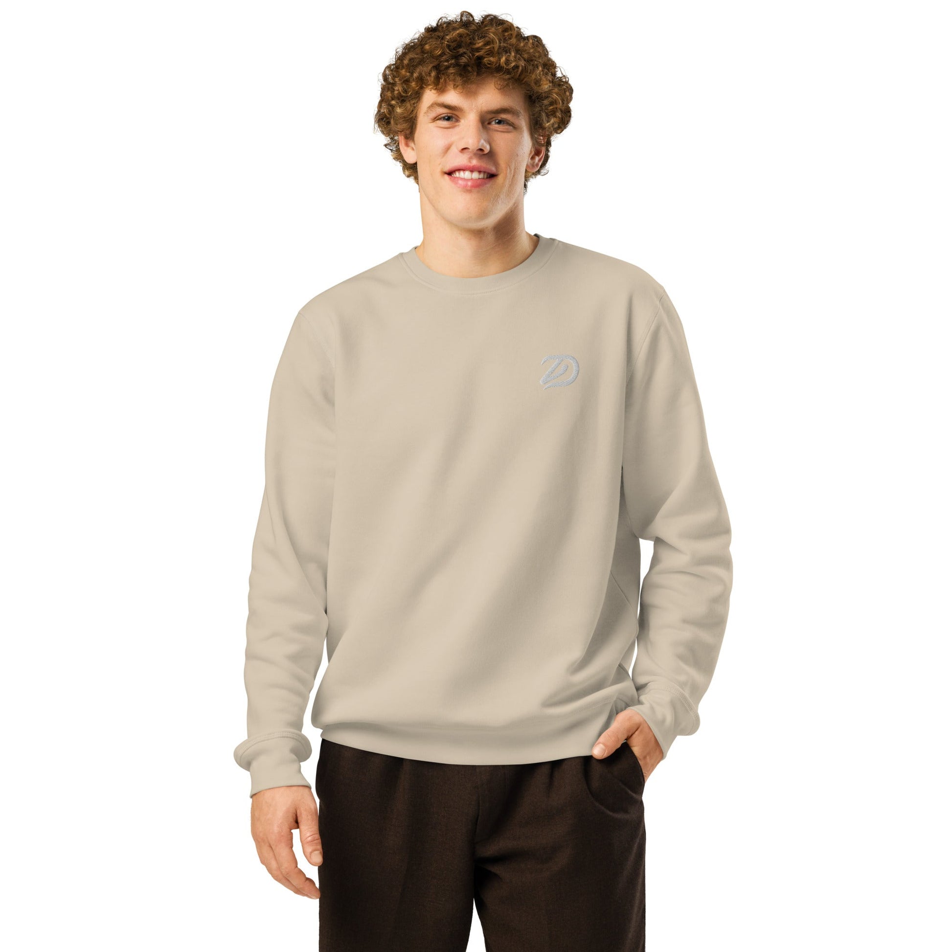 Studio ZD Men’s Organic mid - weight sweatshirt - Studio ZD - 