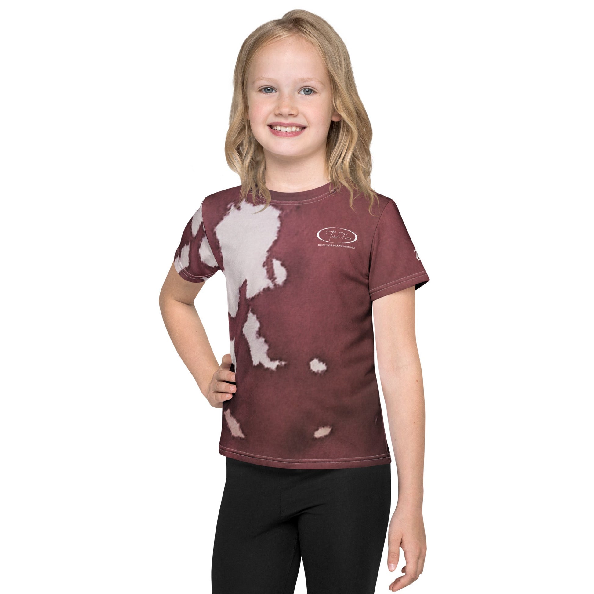 Tobin Farms - Peanut Butter - Kids Crew Neck T-Shirt - Studio ZD - 