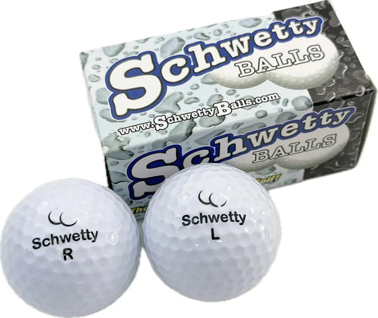 VIP Home Essentials Schwetty Balls Novelty Golf Ball Pair (White) - Studio ZD - 