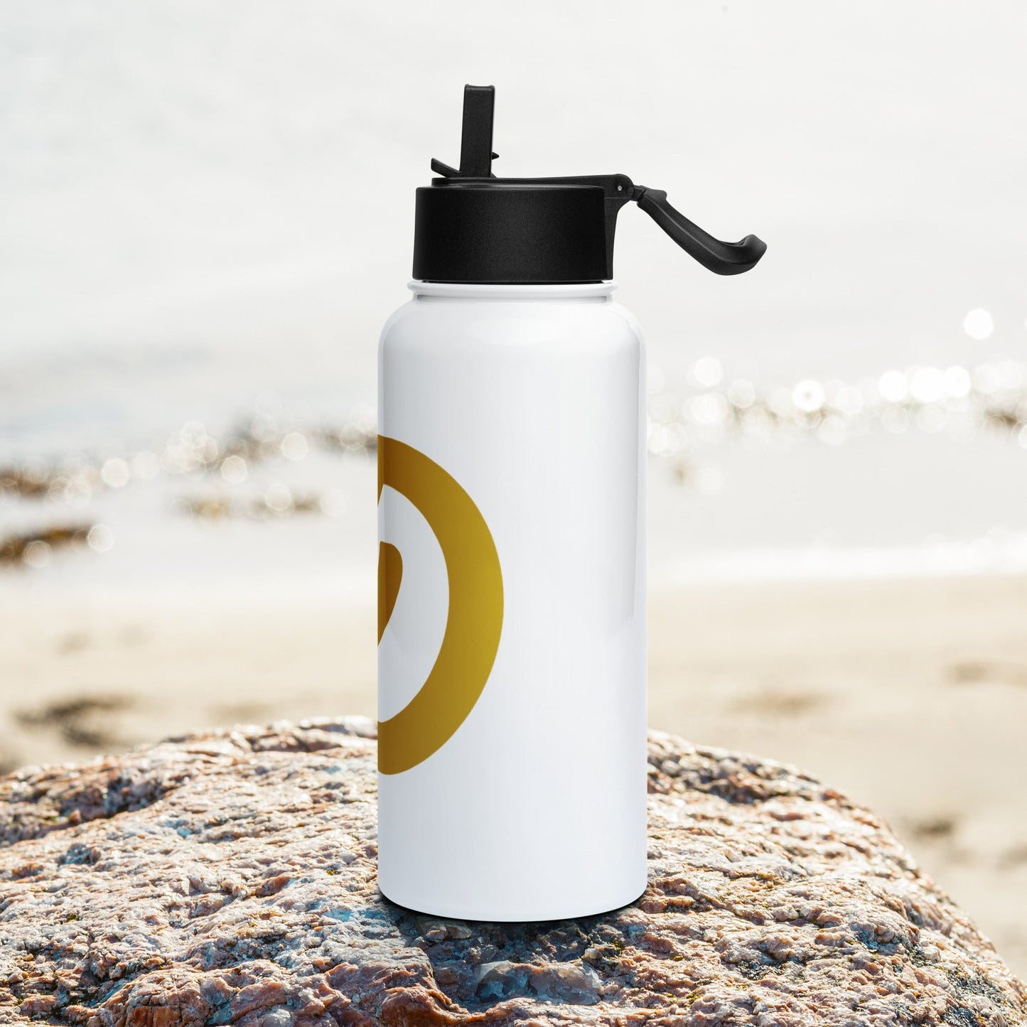 ZD Signature Series - Stainless Steel Water Bottle - Straw Lid - Studio ZD - 