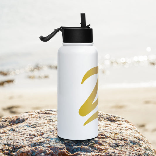 ZD Signature Series - Stainless Steel Water Bottle - Straw Lid - Studio ZD - 