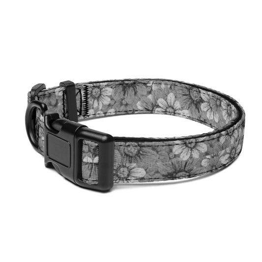Zen Floral Pattern - Dog Collar - Coop and Carter's - Studio ZD - 