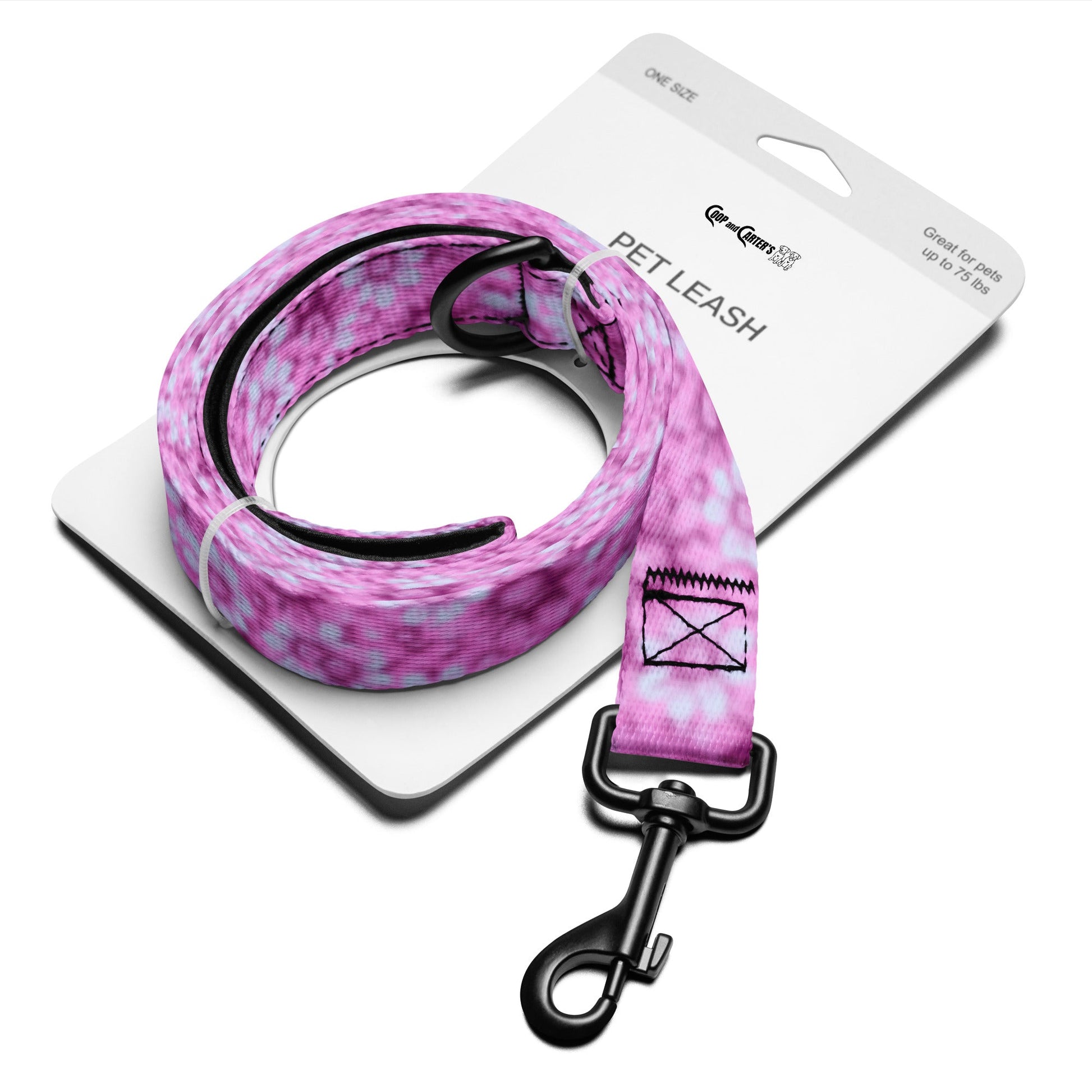 Zen Floral Pattern - Pet Leash - Coop and Carter's - Studio ZD - 