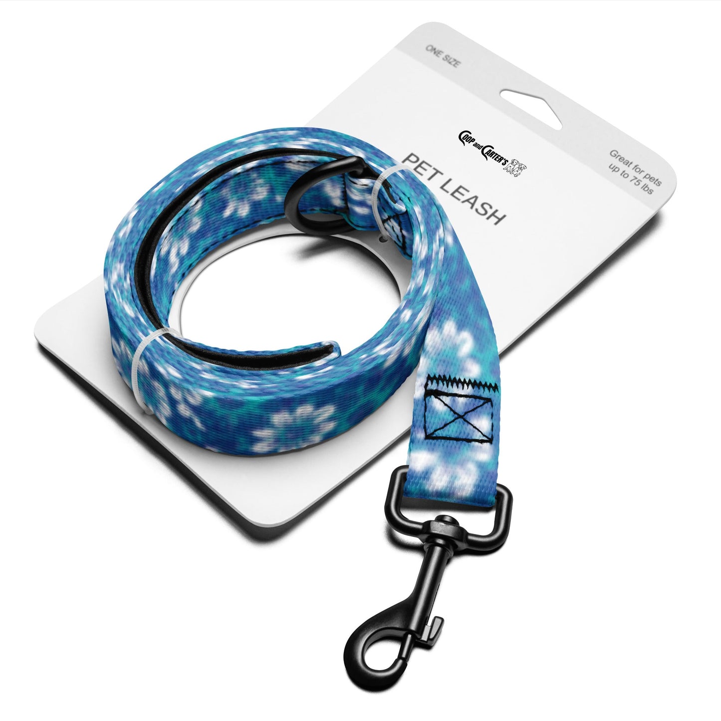 Zen Floral Pattern - Pet Leash - Coop and Carter's - Studio ZD - 