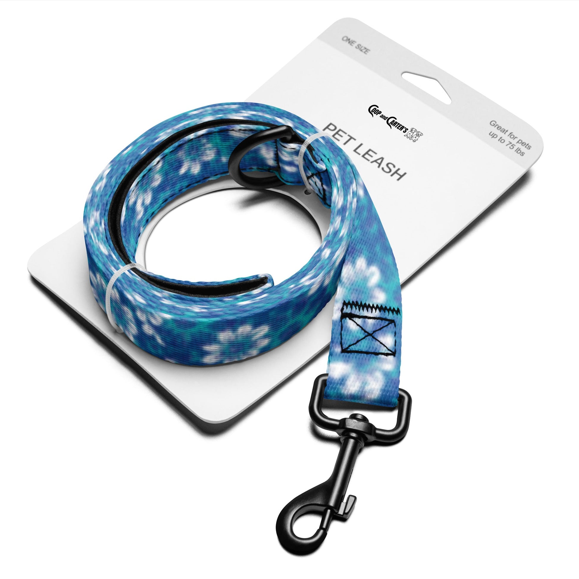 Zen Floral Pattern - Pet Leash - Coop and Carter's - Studio ZD - 
