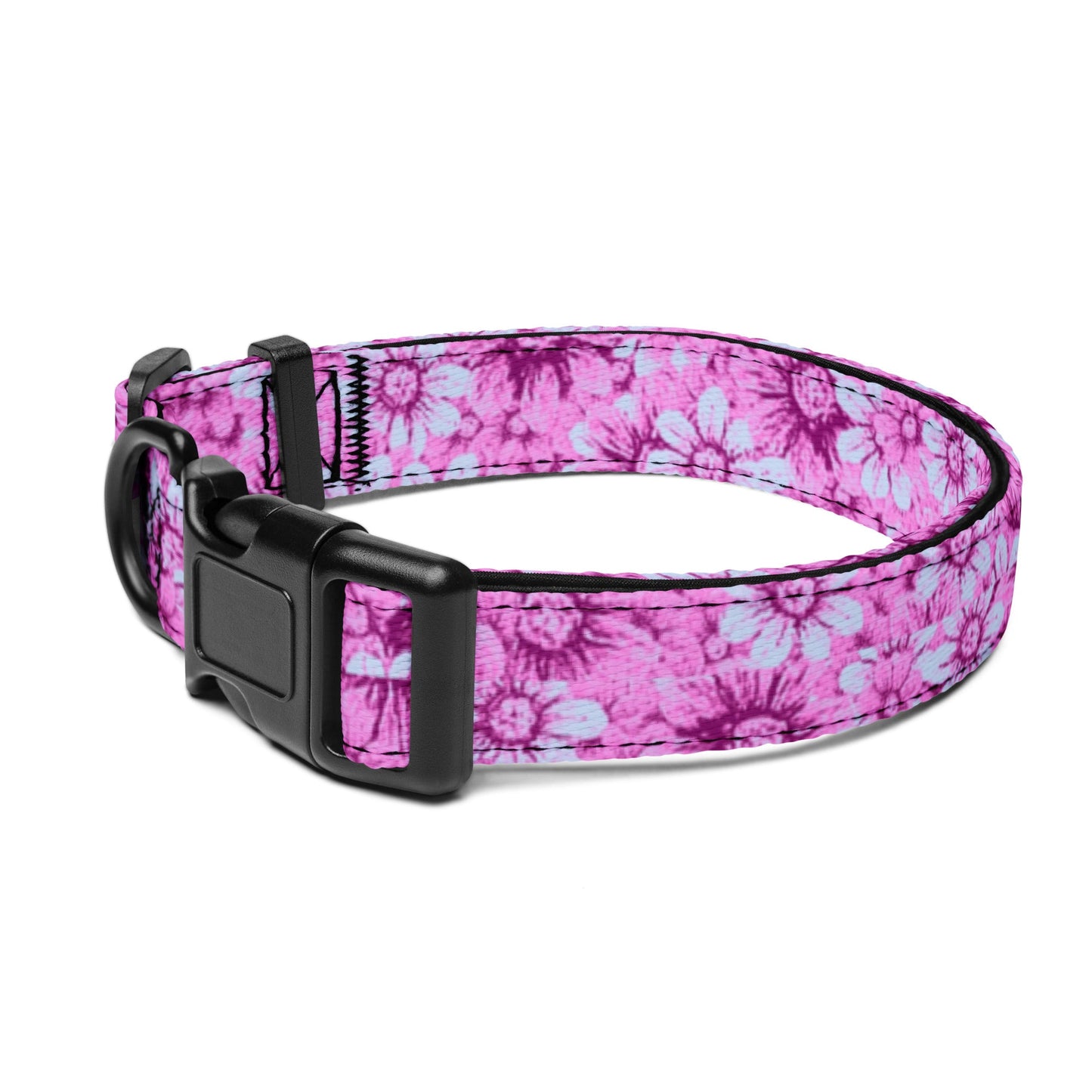Zen Flower Pattern - Dog Collar - Coop and Carter's - Studio ZD - 