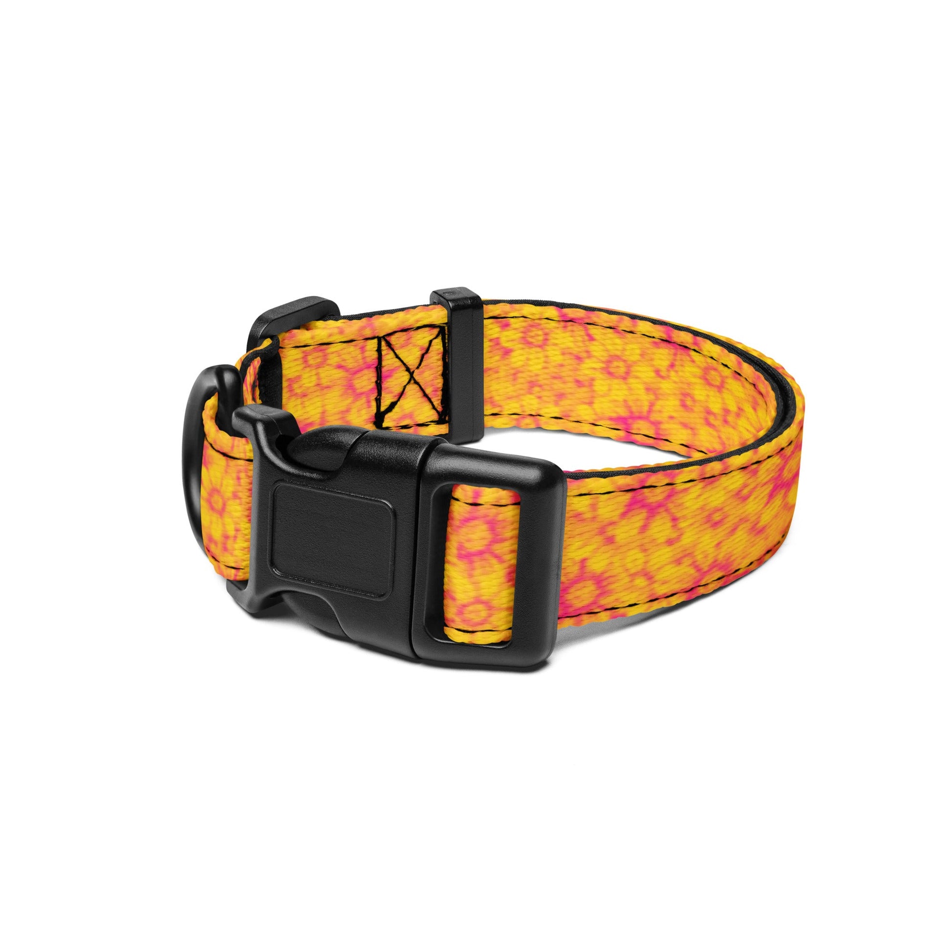 Zen Flower Pattern - Dog Collar - Coop and Carter's - Studio ZD - 