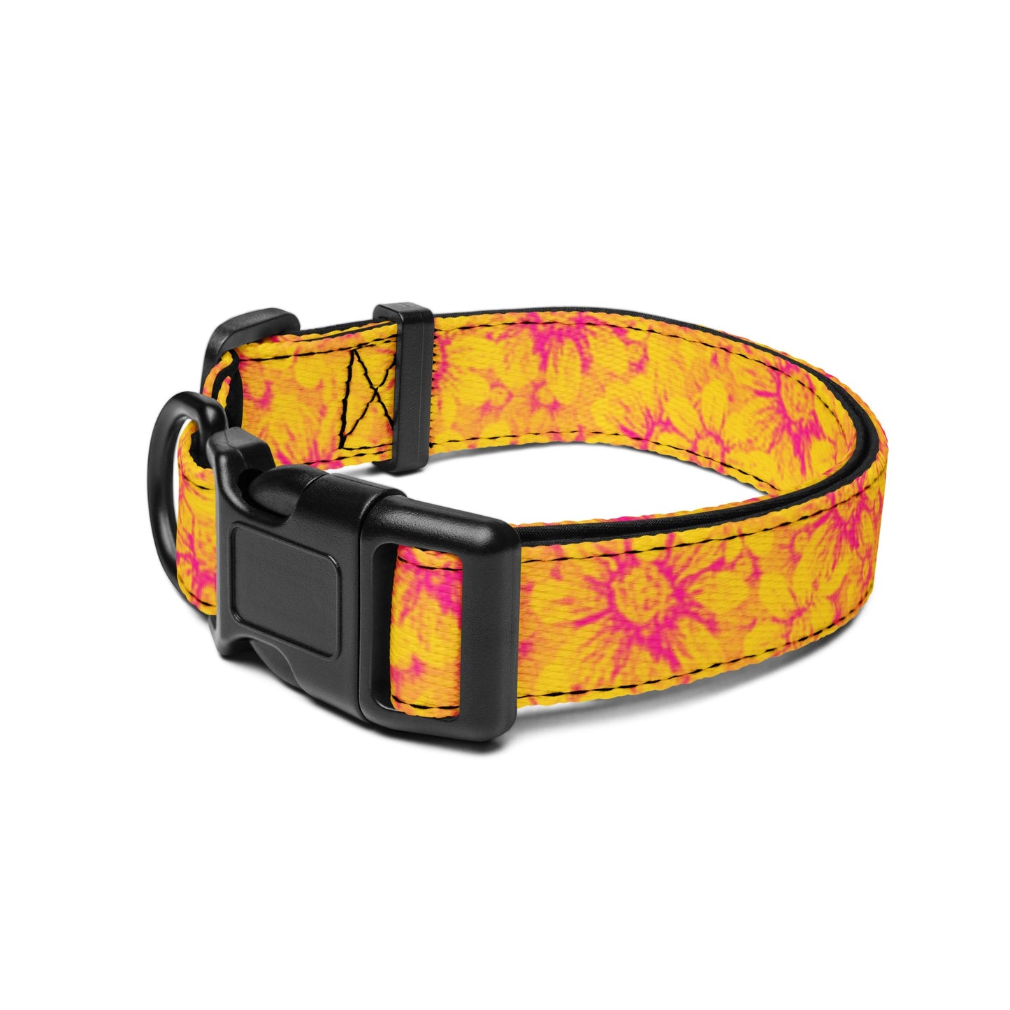 Zen Flower Pattern - Dog Collar - Coop and Carter's - Studio ZD - 