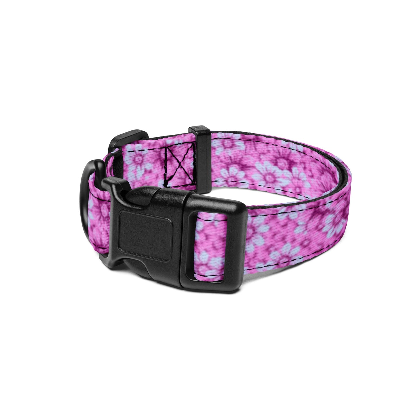 Zen Flower Pattern - Dog Collar - Coop and Carter's - Studio ZD - 